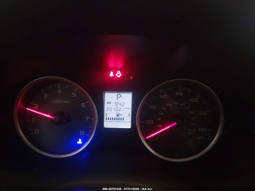 2014 SUBARU FORESTER auction photo 7