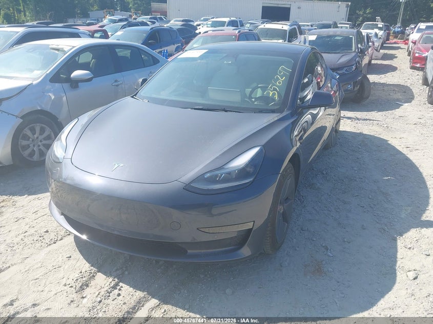 2022 TESLA MODEL 3 auction photo 2