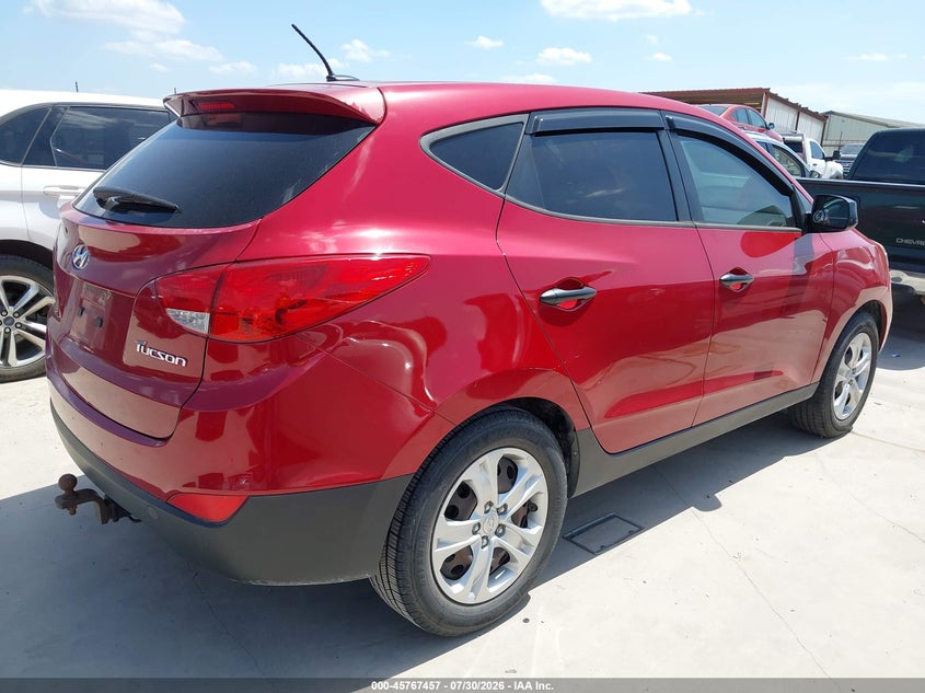 Vin: km8jt3ab1du654111, lot: 46266206, hyundai tucson gl 20134