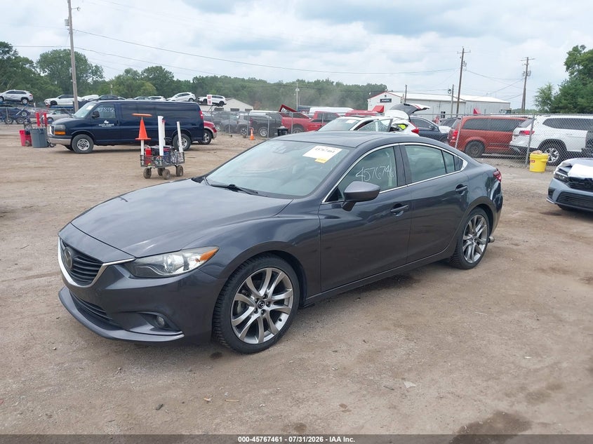 Vin: jm1gj1w68e1157905, lot: 46266210, mazda mazda6 i grand touring 20142