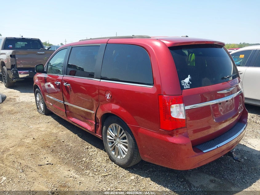 Vin: 2c4rc1cg8dr769435, lot: 46266237, chrysler town & country touring-l 20133