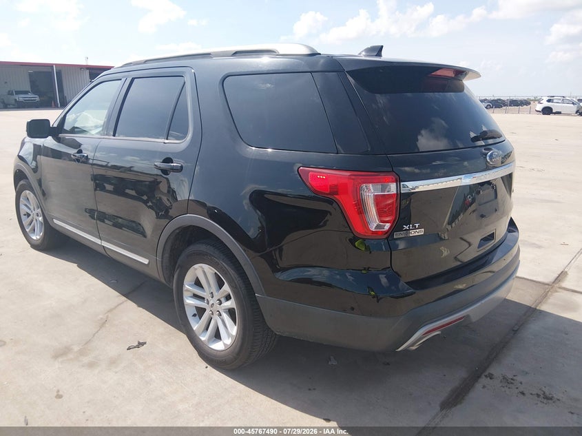 Vin: 1fm5k7dh7hgd20827, lot: 46266239, ford explorer xlt 20173