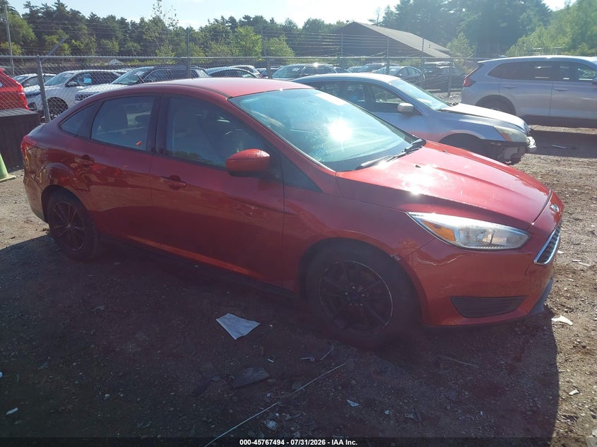 Vin: 1fadp3f25jl252257, lot: 46266243, ford focus se 2018 img_1