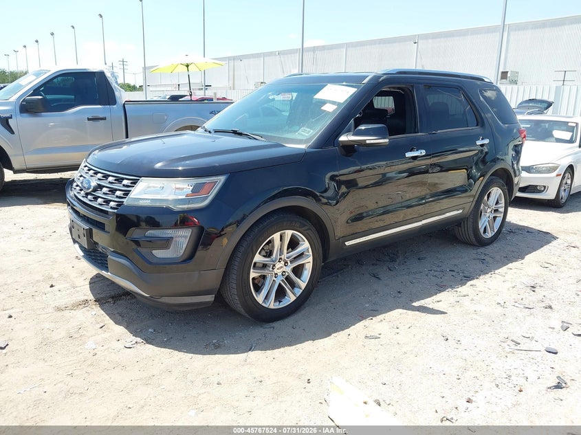 Vin: 1fm5k7f80ggc57274, lot: 46266273, ford explorer limited 20162