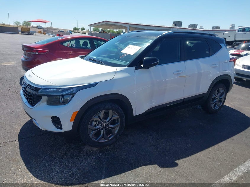 Vin: kndeucaaxr7546604, lot: 46266282, kia seltos s 20242