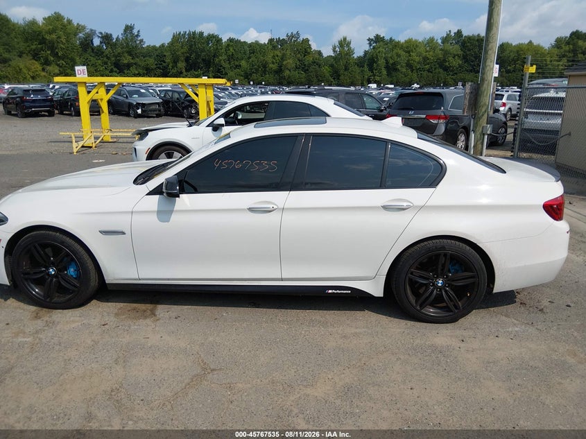 2015 BMW 5ER SEDAN 4.4L V-8 DI, DOHC, VVT, TURBO, 445HP