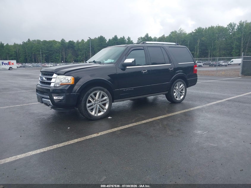 Vin: 1fmju1mt3gef38364, lot: 46266285, ford expedition platinum 20162