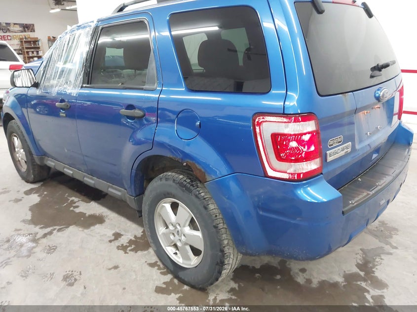 Vin: 1fmcu9d73bkb60731, lot: 46266302, ford escape xlt 20113