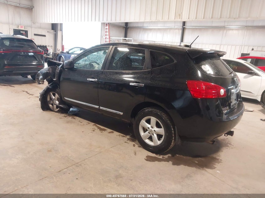 Vin: jn8as5mv5dw639273, lot: 46266319, nissan rogue s 20133