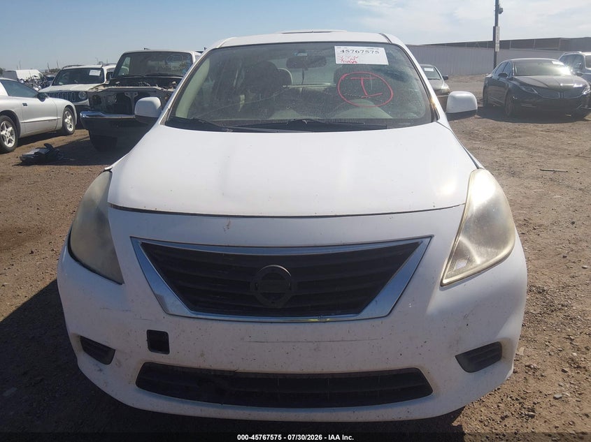 2014 NISSAN VERSA VIN 3N1CN7AP4EL876652 nuotrauka 6