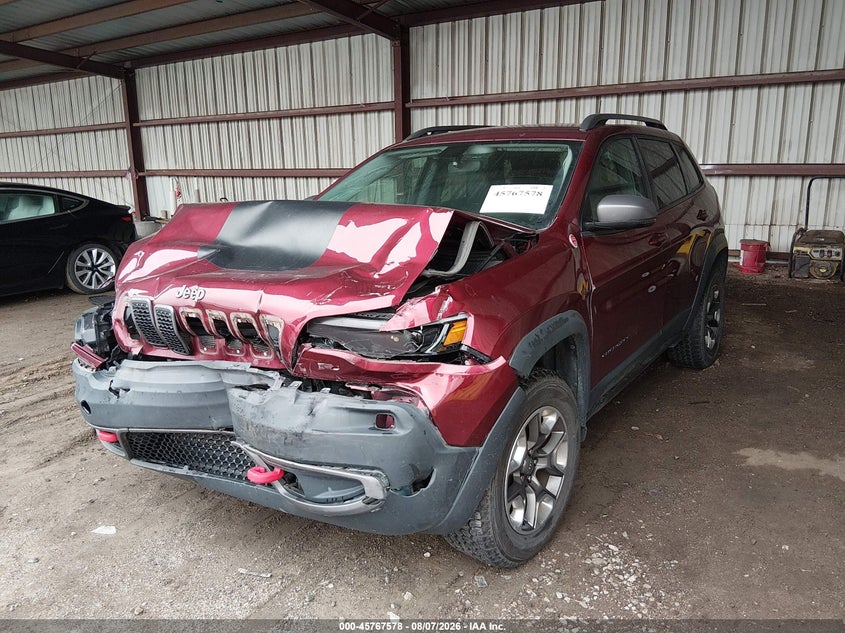 Vin: 1c4pjmbx3kd328523, lot: 46266327, jeep cherokee trailhawk 4x4 20192