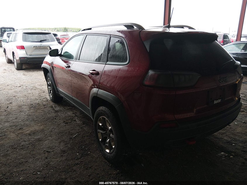 Vin: 1c4pjmbx3kd328523, lot: 46266327, jeep cherokee trailhawk 4x4 20193