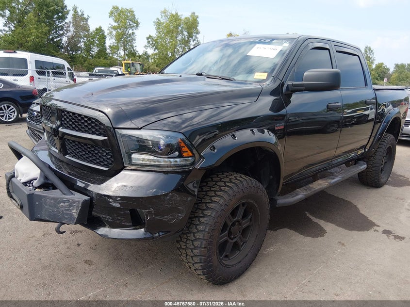 Vin: 1c6rr7kt5fs636043, lot: 46266330, ram 1500 express 20152