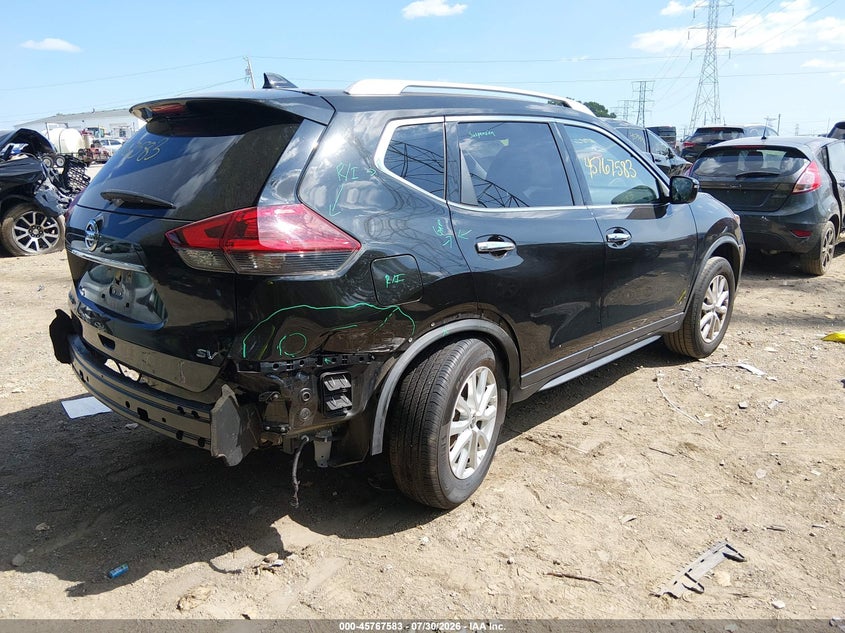 Vin: jn8at2mt2lw001975, lot: 46266332, nissan rogue sv fwd 20204