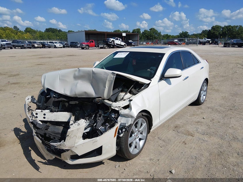 2014 Cadillac ATS, Неизвестно, IAAI, VIN 1G6AA5RA2E0182756 — фото 2