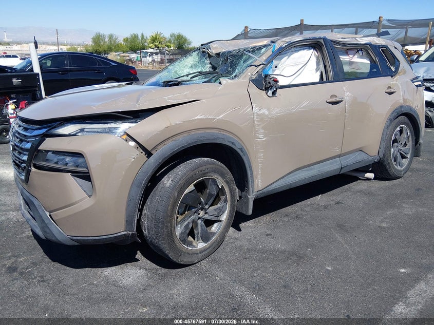 Vin: 5n1bt3ba9rc743688, lot: 46266340, nissan rogue sv fwd 20242