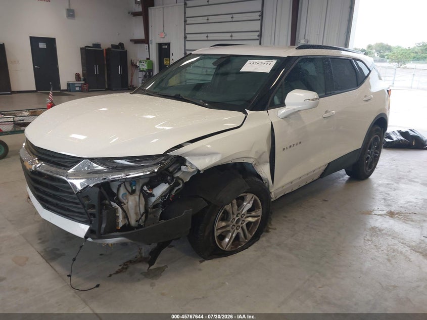 Vin: 3gnkbbra3ls628326, lot: 46266393, chevrolet blazer fwd 1lt 20202