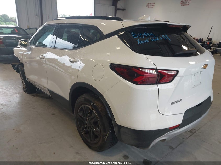 Vin: 3gnkbbra3ls628326, lot: 46266393, chevrolet blazer fwd 1lt 20203
