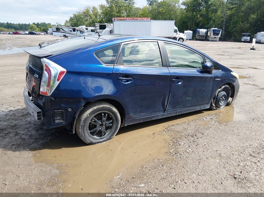 Vin: jtdkn3duxd1721564, lot: 46266396, toyota prius two 20134