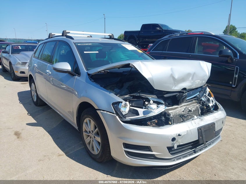 Vin: 3vwc17au1gm522810, lot: 46266409, volkswagen golf sportwagen tsi s 4-door 2016 img_1