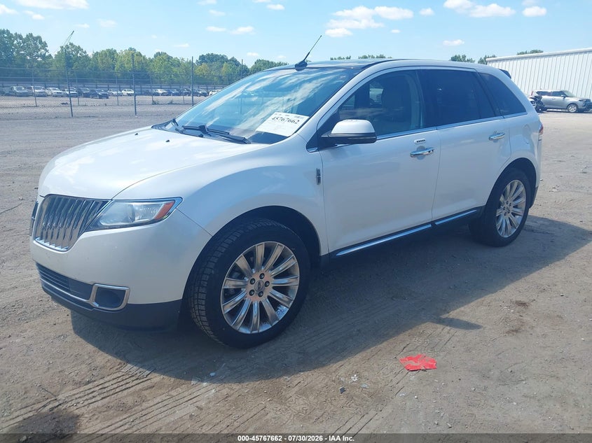 Vin: 2lmdj8jk8dbl21382, lot: 46266411, lincoln mkx 20132
