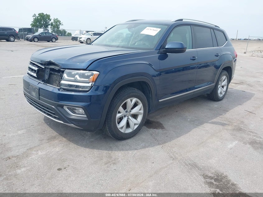 Vin: 1v2mr2ca2jc535532, lot: 46266414, volkswagen atlas 3.6l v6 sel 20182