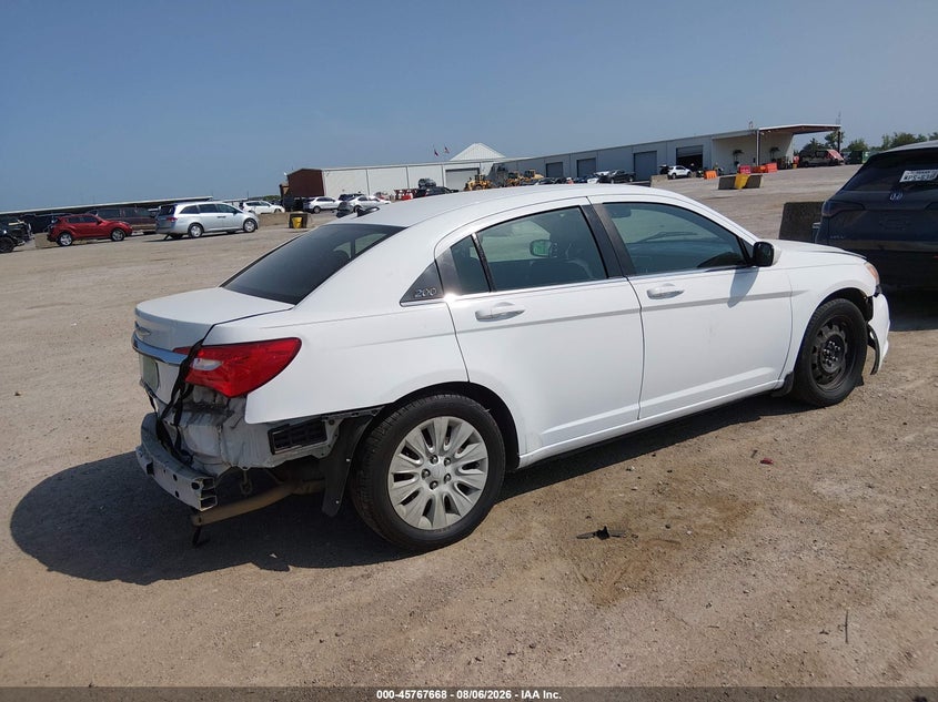 Vin: 1c3ccbab0cn281888, lot: 46266417, chrysler 200 lx 20124