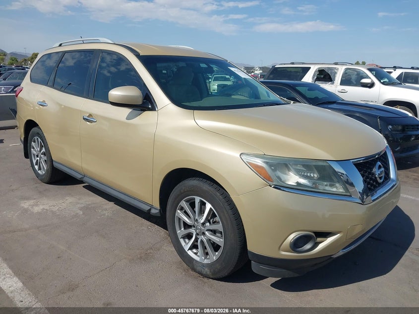 Vin: 5n1ar2mn0dc621637, lot: 46266428, nissan pathfinder sv 2013 img_1