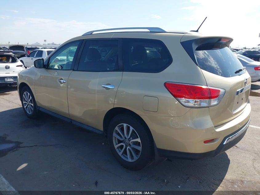 Vin: 5n1ar2mn0dc621637, lot: 46266428, nissan pathfinder sv 20133