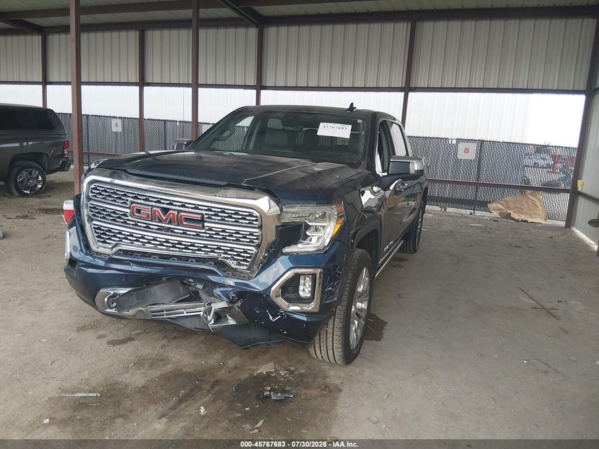 Vin: 3gtu9fet9lg406159, lot: 46266432, gmc sierra 1500 4wd  short box denali 20202