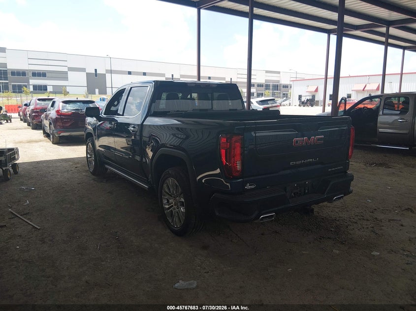 Vin: 3gtu9fet9lg406159, lot: 46266432, gmc sierra 1500 4wd  short box denali 20203