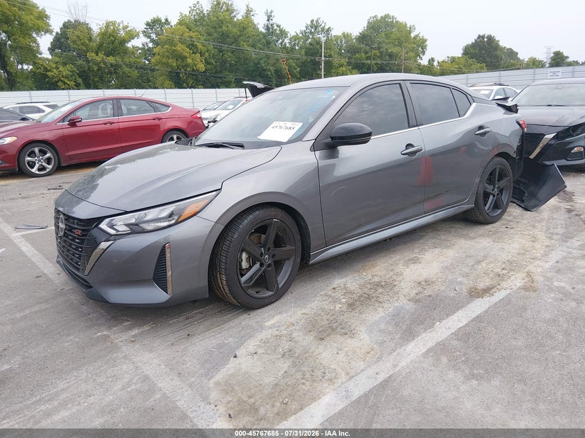 Vin: 3n1ab8dv6ry295906, lot: 46266434, nissan sentra sr xtronic cvt 20242