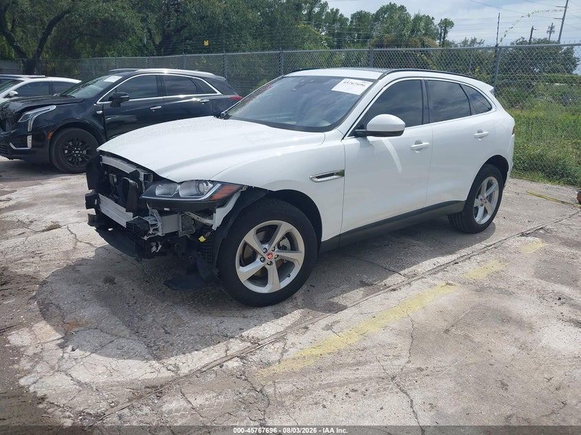 Vin: sadcj2fx6la626391, lot: 46266445, jaguar f-pace premium p250 awd automatic 20202