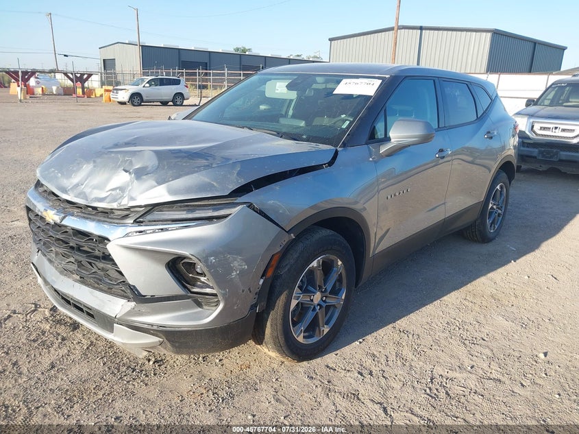 Vin: 3gnkbhr45ss202665, lot: 46266453, chevrolet blazer awd 2lt 20252