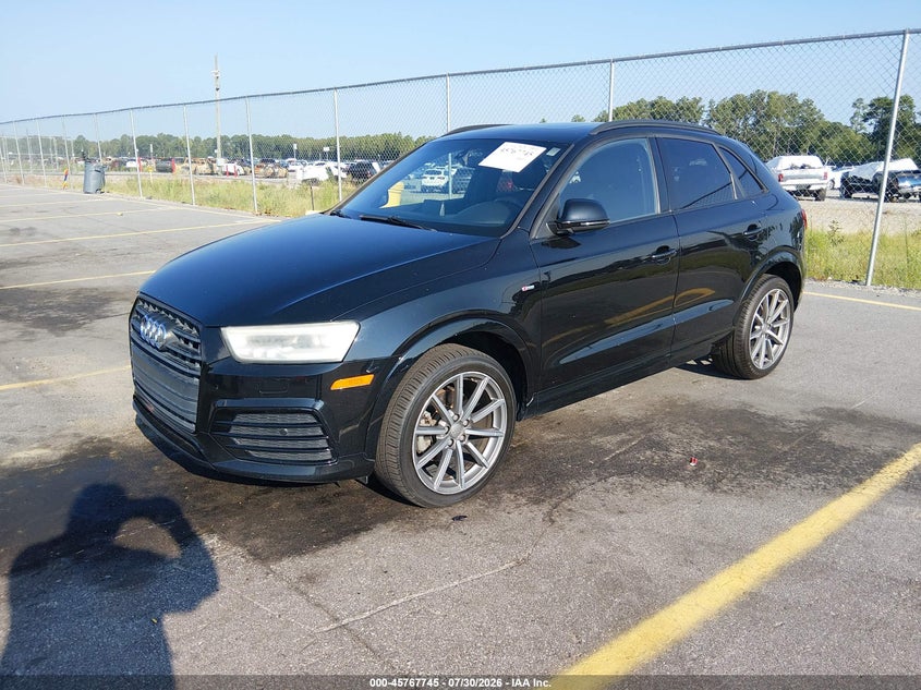 Vin: wa1gccfs5hr003283, lot: 46266494, audi q3 2.0t premium 20172
