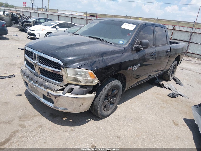 Vin: 1c6rr7tt1ks689542, lot: 46266497, ram 1500 classic slt  4x4 6'4 box 20192