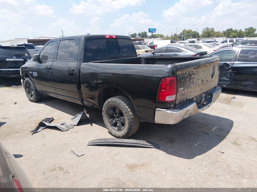 Vin: 1c6rr7tt1ks689542, lot: 46266497, ram 1500 classic slt  4x4 6'4 box 20193