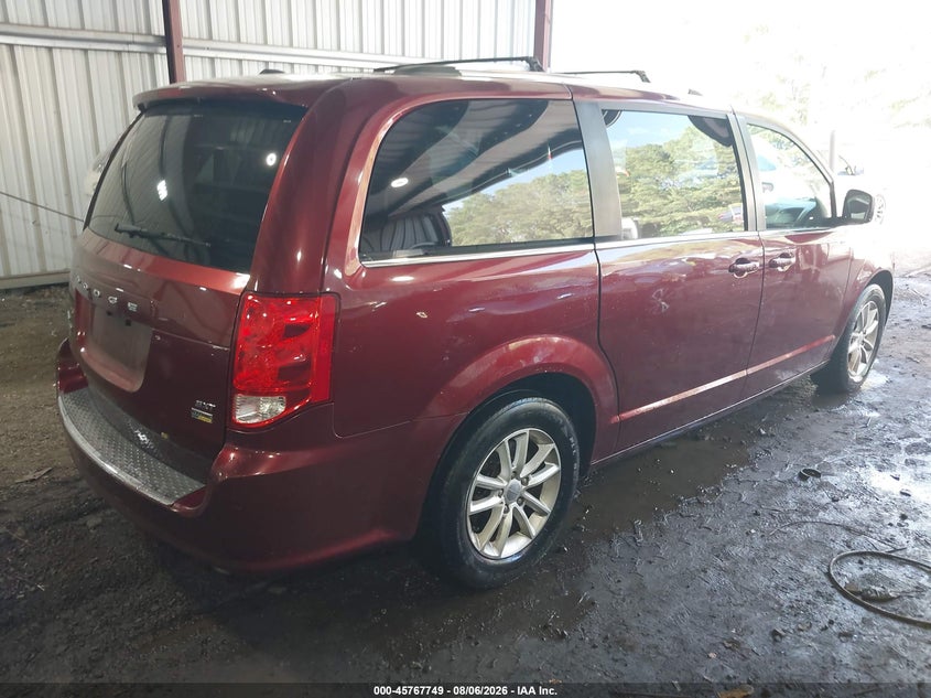 Vin: 2c4rdgcg3jr266911, lot: 46266498, dodge grand caravan sxt 20184