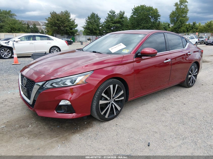 Vin: 1n4bl4fv6kc178030, lot: 46266500, nissan altima 2.5 platinum 20192