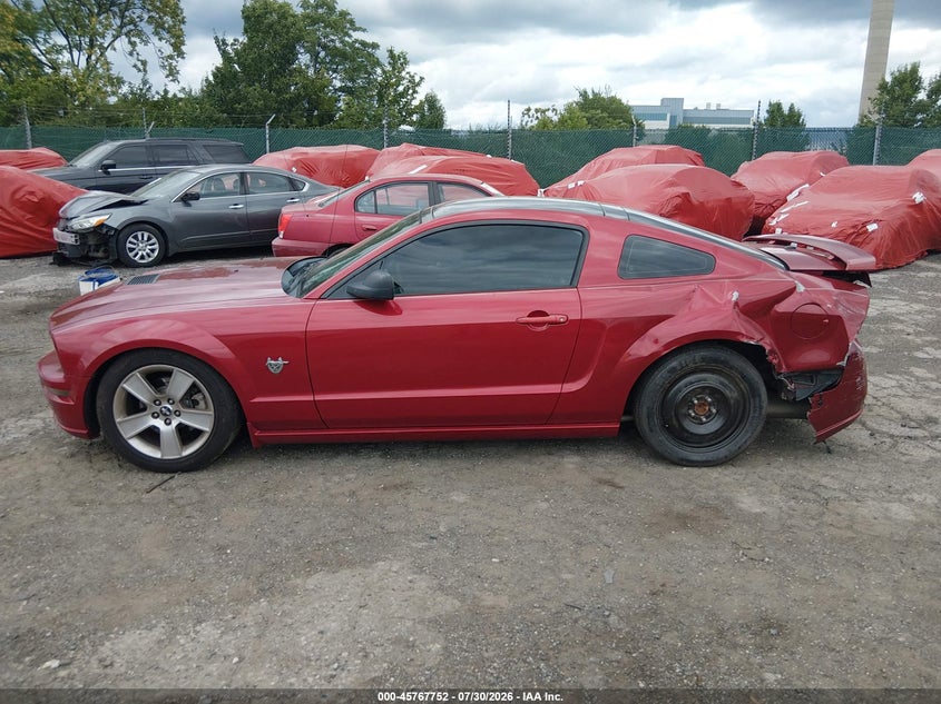 FORD MUSTANG 2009 VIN 1ZVHT82H195118700