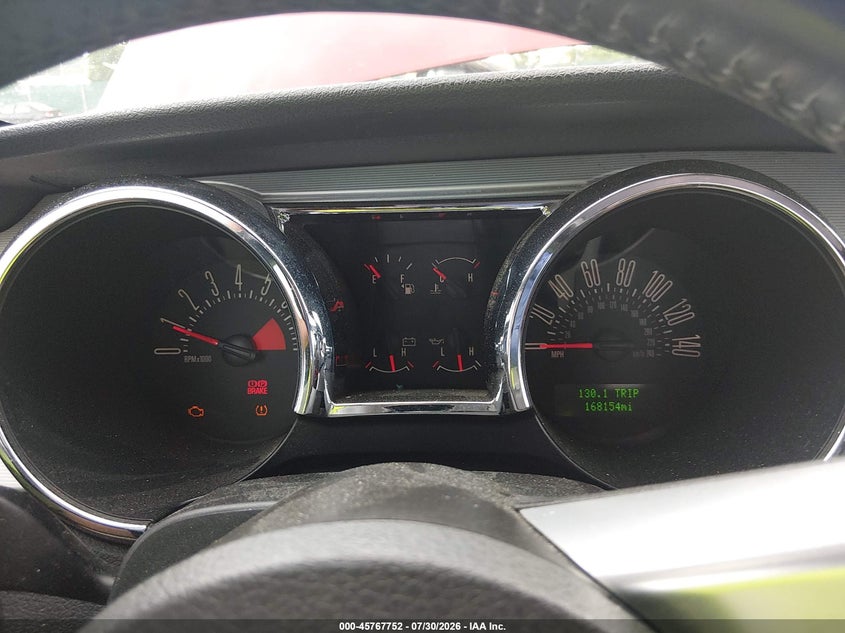 FORD MUSTANG 2009 VIN 1ZVHT82H195118700