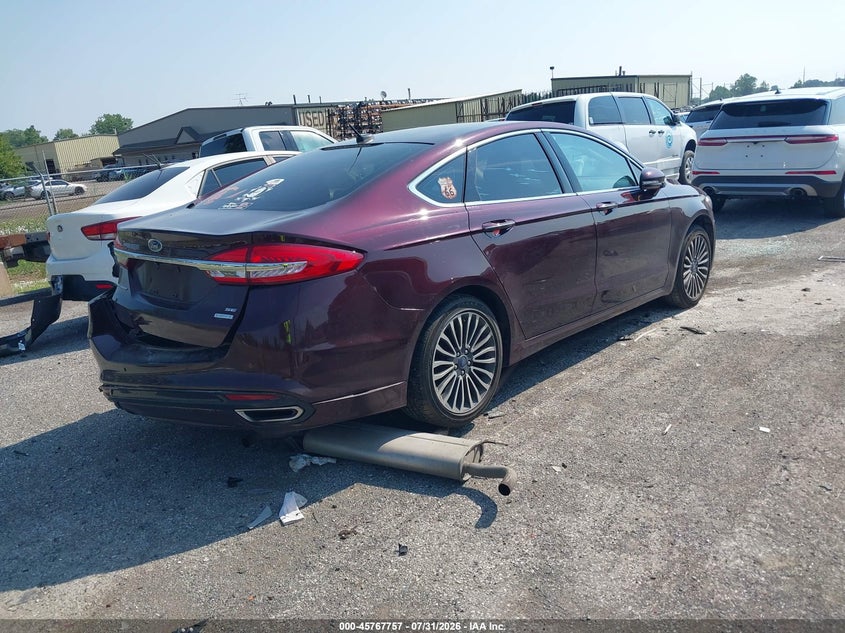 Vin: 3fa6p0h99hr269673, lot: 46266506, ford fusion se 20174