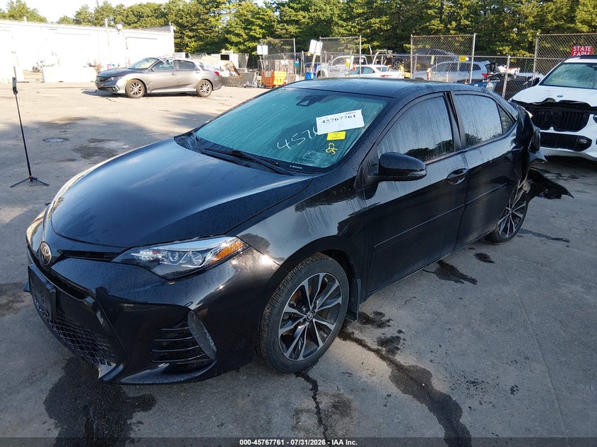 Vin: 2t1burhe6jc045372, lot: 46266509, toyota corolla se 20182