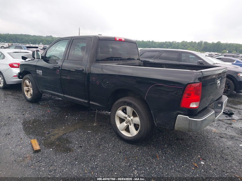 Vin: 1c6rr6fgxms508627, lot: 46266510, ram 1500 classic tradesman  4x2 6'4 box 20213