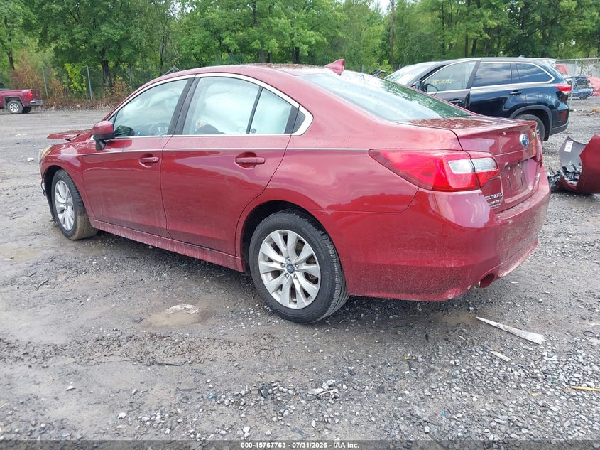Vin: 4s3bnad68h3051657, lot: 46266512, subaru legacy 2.5i premium 20173