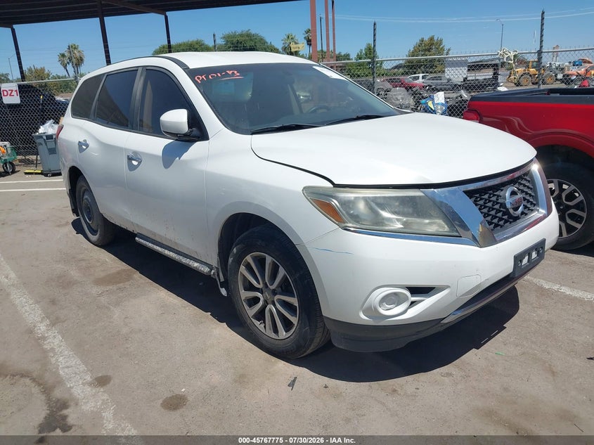 Vin: 5n1ar2mn0dc674371, lot: 46266524, nissan pathfinder s 2013 img_1