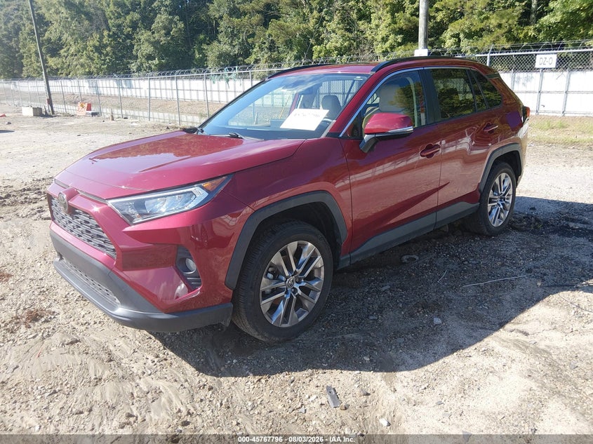 2019 Toyota RAV 4, Front End, IAAI, VIN JTMC1RFV7KD036605 — photo 2