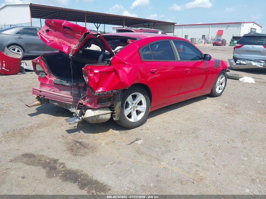 2012 DODGE CHARGER auction photo 4