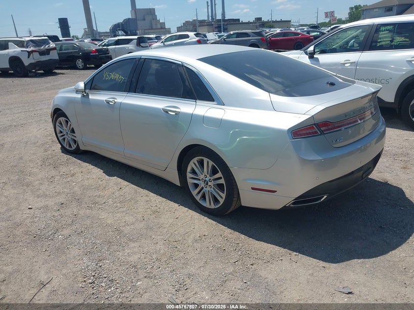 Vin: 3ln6l2jk2er833752, lot: 46266556, lincoln mkz 20143
