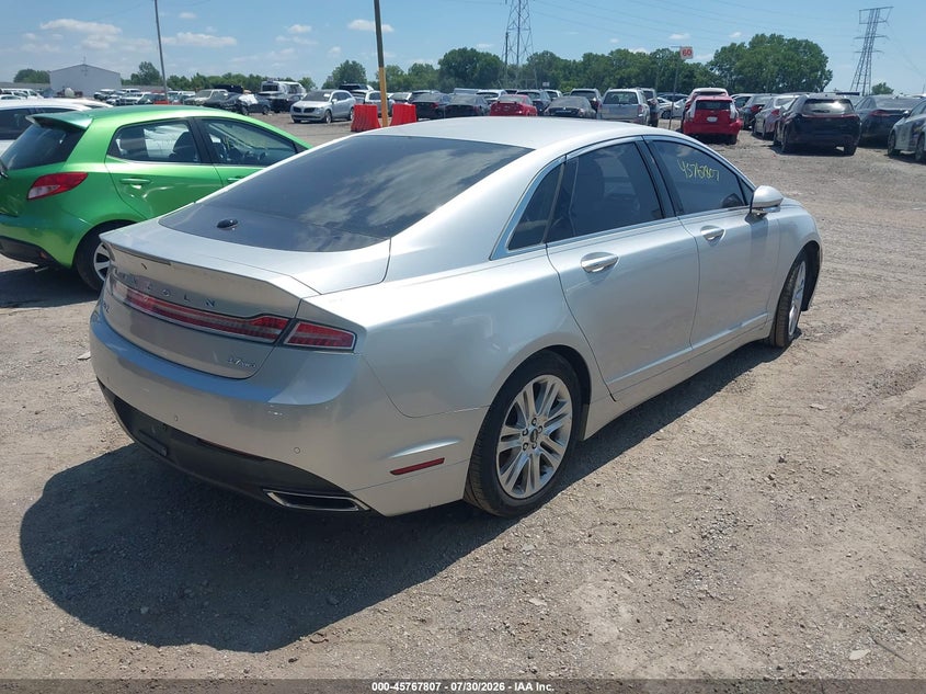 Vin: 3ln6l2jk2er833752, lot: 46266556, lincoln mkz 20144